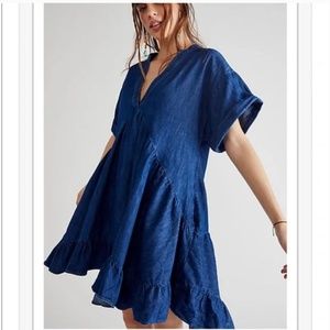 Free people Agnes denim dress